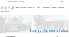 Desktop Screenshot of bg-buchen.de