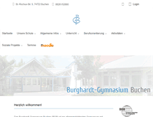 Tablet Screenshot of bg-buchen.de